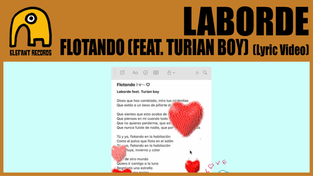 Imagen destacada de video: Flotando [Lyric-Video]